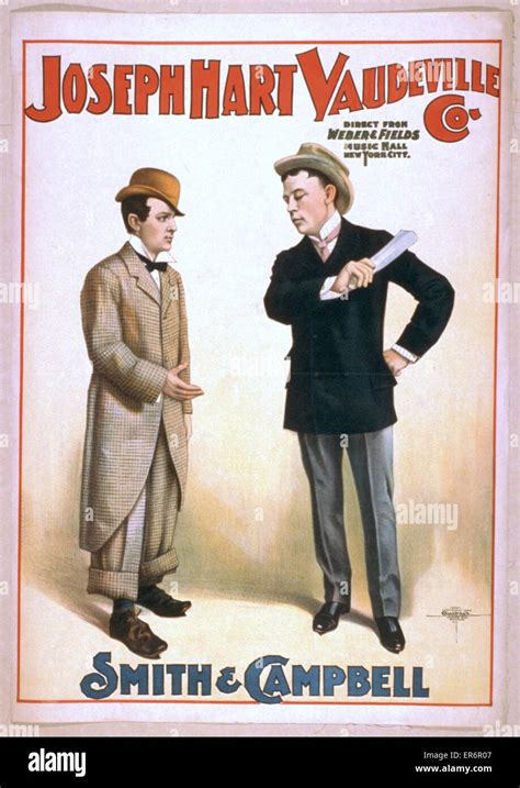 Vaudeville poster hi-res stock photography and images - Alamy