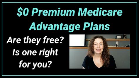 Are 0 Premium Medicare Advantage Plans Free YouTube