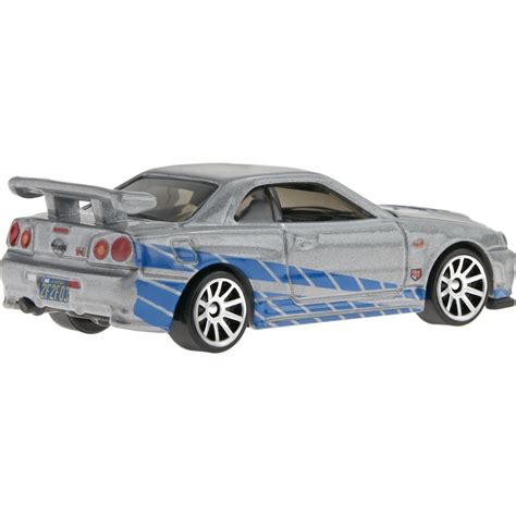 Mattel Hot Wheels Fast And Furious Nissan Skyline Gt R Bnr HNR HNT Toys Shop Gr