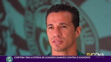 Globo Esporte PR Leandro Damião deve estrear no Coritiba contra o