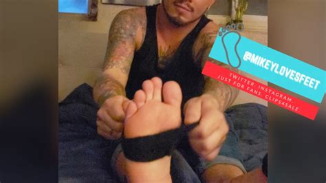 Seth Knight Shows Off His Feet Gay Feet M Foot Fetish MikeyLovesFeet Clips Sale