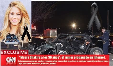 Video Muere Shakira a los 39 años el rumor propagado en Internet