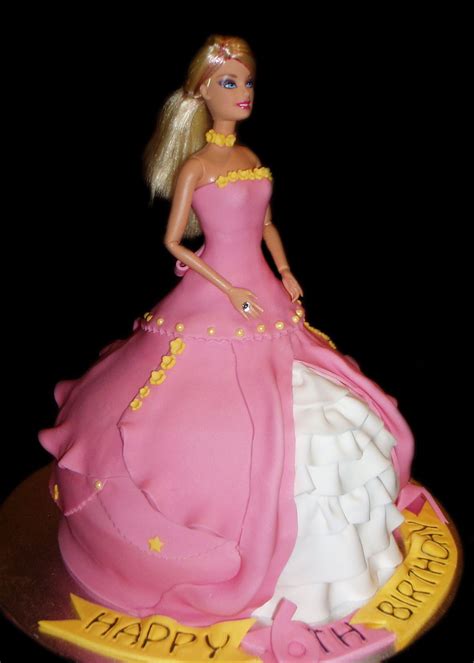 Barbie Birthday Cake By Nadas Cakes Canberra Dolly Varden Cake