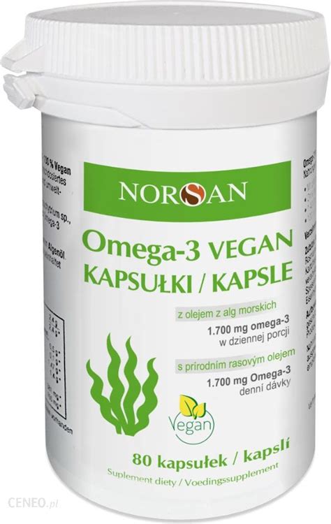 Norsan Gmbh Omega Vegan Kaps Opinie I Ceny Na Ceneo Pl