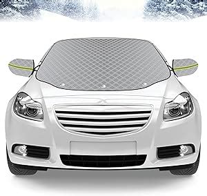 Amazon Fr Gadlane Couverture Pare Brise Voiture Hiver Couverture De