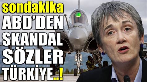 sondakika ABD DEN SKANDAL ÖZLER TÜRKİYE Yİ HEDEF ALDILAR YouTube