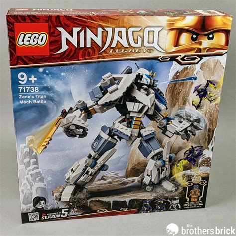 Lego Ninjago Legacy Zanes Titian Mech Review The Brothers