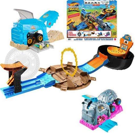 Hot Wheels Pista Acessórios Monster Trucks Ultimate Mattel Pistas de Brinquedo Magazine Luiza