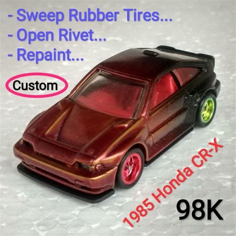 Jual Hot Wheels Honda Crx Custom Shopee Indonesia