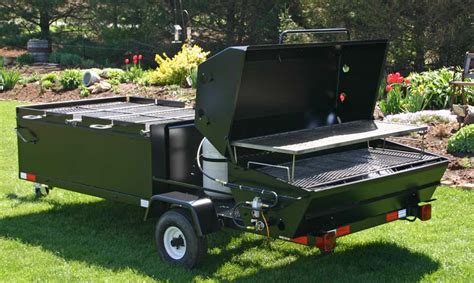 Custom BBQ Trailers Meadow Creek BBQ Cookers