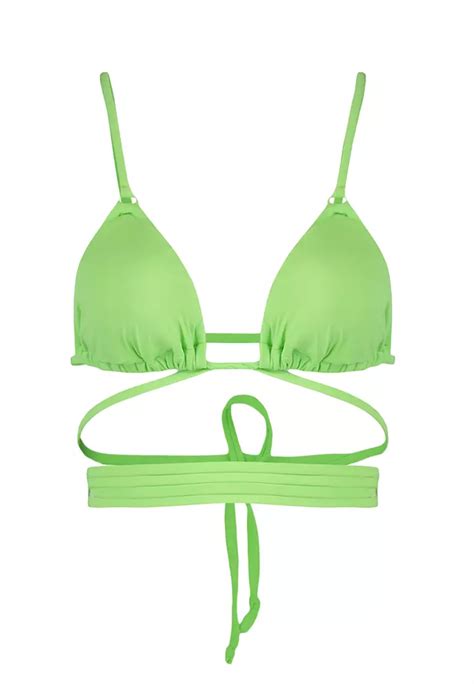 Jual Trendyol Tie Triangle Bikini Top Original Zalora Indonesia