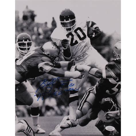 Billy Sims Signed Oklahoma Sooners 11x14 Photo Inscribed "78 Heisman ...