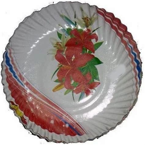 Inch Printed Paper Plate At Rs Piece Printed Paper Plate In