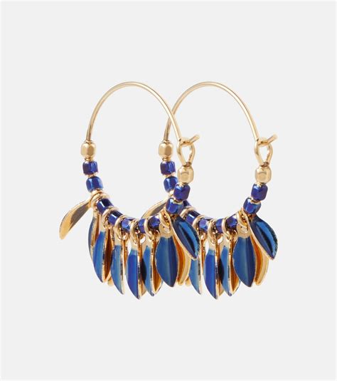 Isabel Marant Embellished Hoop Earrings Isabel Marant