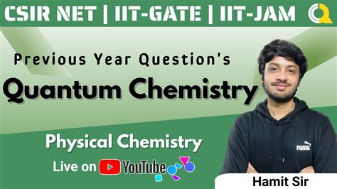 Quantum PYQ EB 3 0 CSIR NET IIT GATE IIT JAM Quanta Chemistry