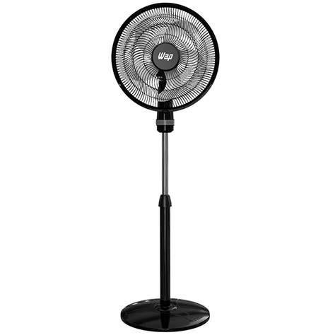 Ventilador De Coluna 50cm Wap 5 Pás Preto Rajada Turbo MadeiraMadeira