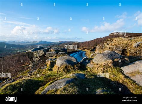 Winter in Hope Valley within the Peak District Stock Photo - Alamy