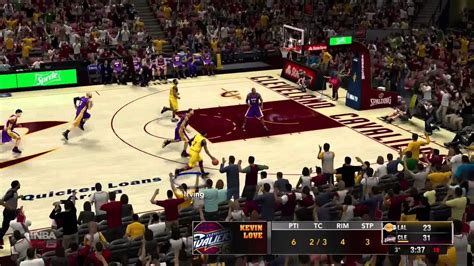 Nba 2k15 Los Angeles Lakers Cleveland Cavaliers Regular Season Youtube