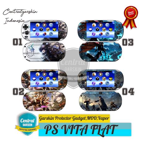 Jual Garskin Skin PS VITA FAT Case Bisa Custom Final Fantasy