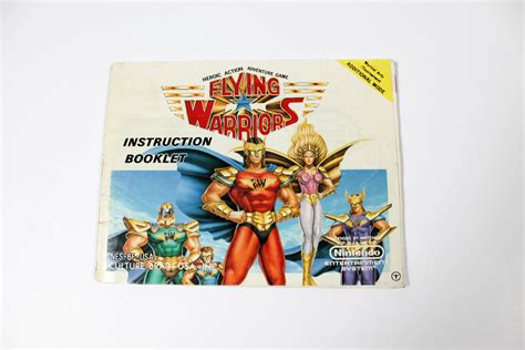 Manual Flying Warriors Nes Nintendo Nesflyingwarriors