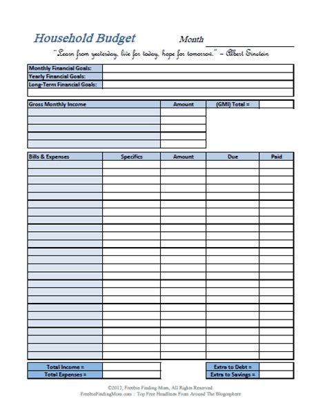 How to Make a Budget in Excel - Freebie Finding Mom - Worksheets Library