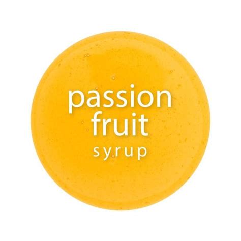 Passion Fruit Syrup Bubble Tea Iced Tea Asian Sweets Wholesale