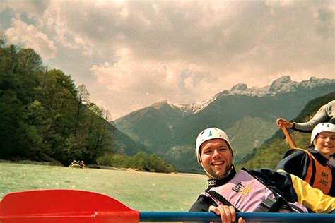 Rafting in Slovenia, Bovec