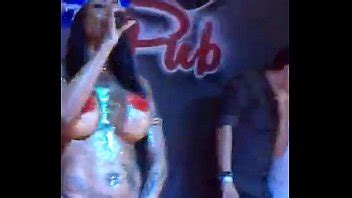 Hot Brazilian Babe Gets Wild On Stage As She Masturbates LetMeJerk