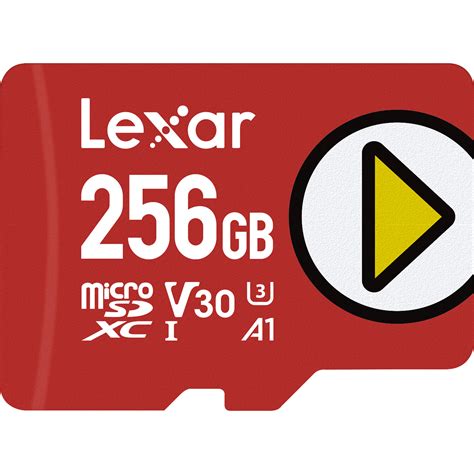 Lexar Gb Play Uhs I Microsdxc Memory Card Lmsplay G Bnnnu