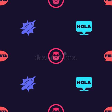 Set Hola Hot Chili Pepper Pod Mexican Skull Coin And Fiesta On