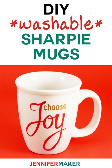 DIY Sharpie Mugs For Easy Personalized Gifts Diy Sharpie Mug Easy