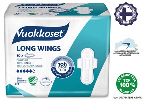 Vuokkoset Прокладки женские купить на OZON по низкой цене (302972544)