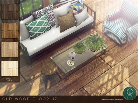 Sims 4 CC's - The Best: Wood Floor by Crossadesign