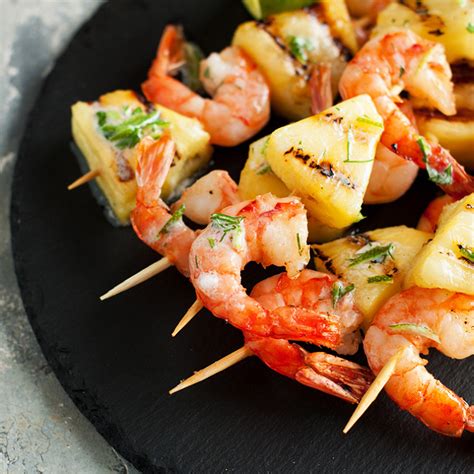 Recette Brochette De Gambas Et Ananas