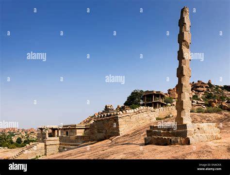 Narasimha Temple, Hampi Stock Photo - Alamy