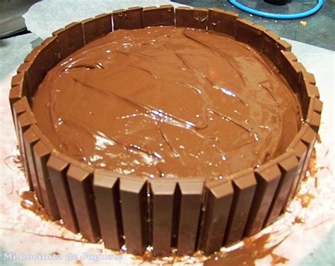 Mi Cocinita De Juguete Tarta De Kit Kat Nutella Y Lacasitos