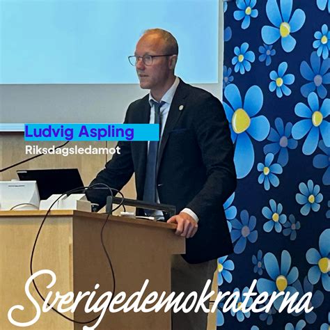 Föreläsning Med Ludvig Aspling Sd Finspång