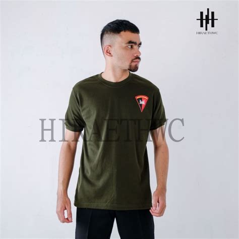 KAOS BRIMOB KAOS BRIMOB WARNA HIJAU Lazada Indonesia