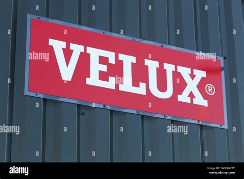 logo velux  res stock photography  images alamy