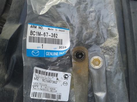 BC1M67362 Поводок стеклоочистителя Mazda | Запчасти на DRIVE2