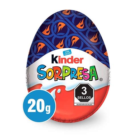 Huevo De Chocolate Kinder Sorpresa Hot Wheels G Walmart