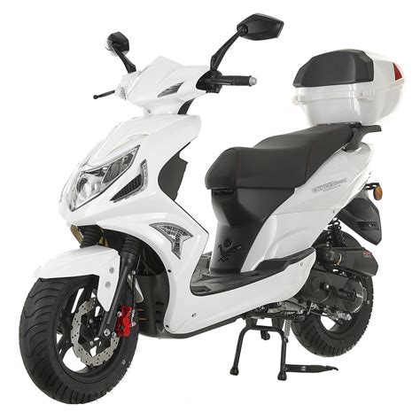 cc scooter buy direct bikes panther cc scooters white