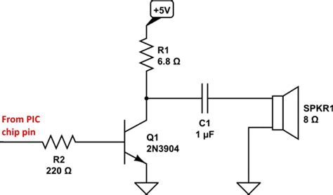 Single Transistor Audio Amp