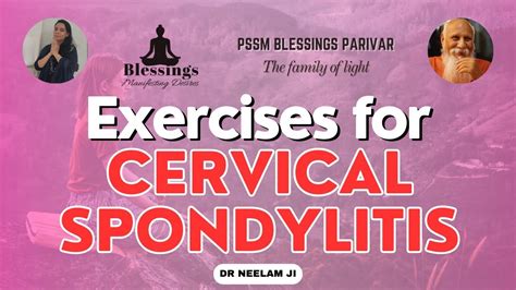 Exercise For Cervical Spondylitis Neck Pain By Physiotherapist Dr