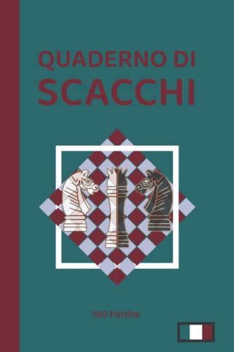 Quaderno Di Scacchi 100 Partite Formulario Di Scacchi Fogli Degli