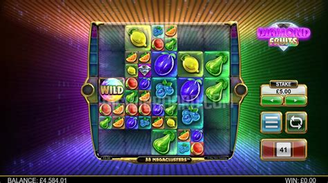 Diamond Fruits Megaclusters (Big Time Gaming) Slot Review & Demo