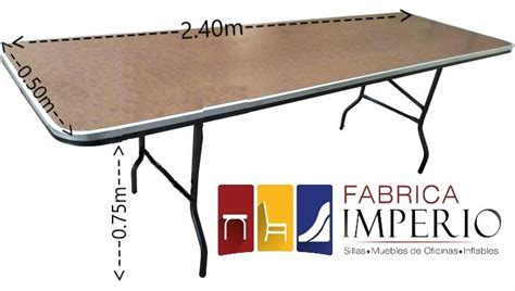 Tabl N Fibracel Rectangular M X M Fabrica Imperio