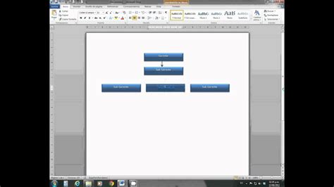 Insertar Organigrama Básico YouTube