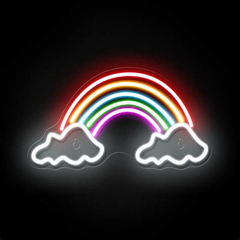 Mini Neon Cloud Rainbow Light | Create Neon