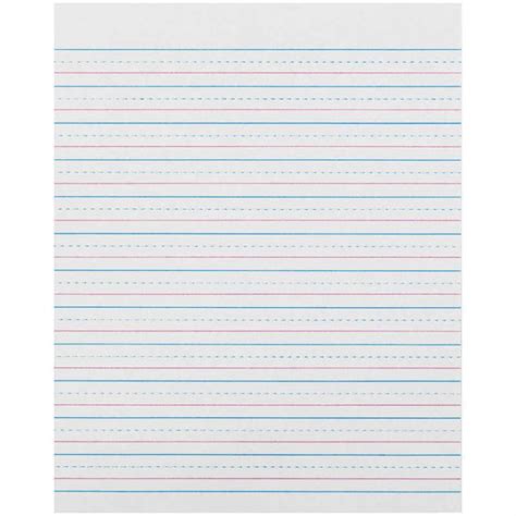 Teachersparadise Zaner Bloser® Sulphite Handwriting Paper Dotted